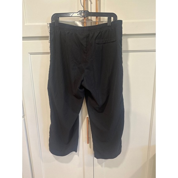 Nike Youth L Black Athletic Track Pants Activewear Training Side Stripe Large - Picture 4 of 7